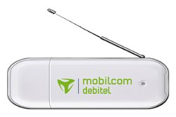Der UMTS/DVB-T-Stick von mobilcom-debitel kann je nach Region bis zu 24 Sender empfangen